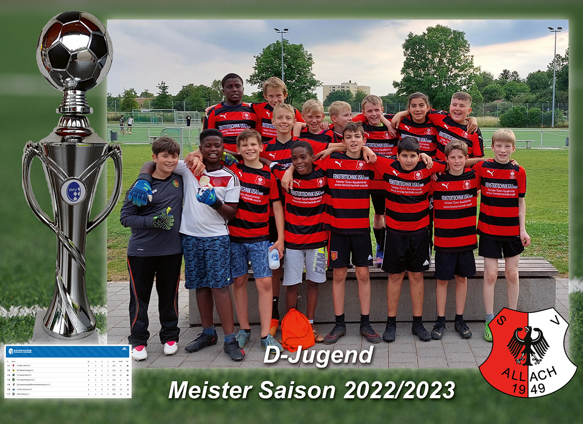 Unsere D-Jugend ist Meister - Wir gratulieren!
